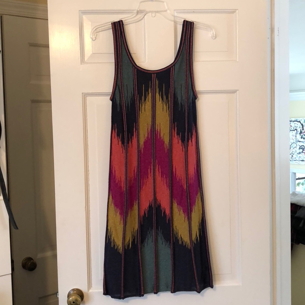 Beautiful Missoni bright  multi colored dress